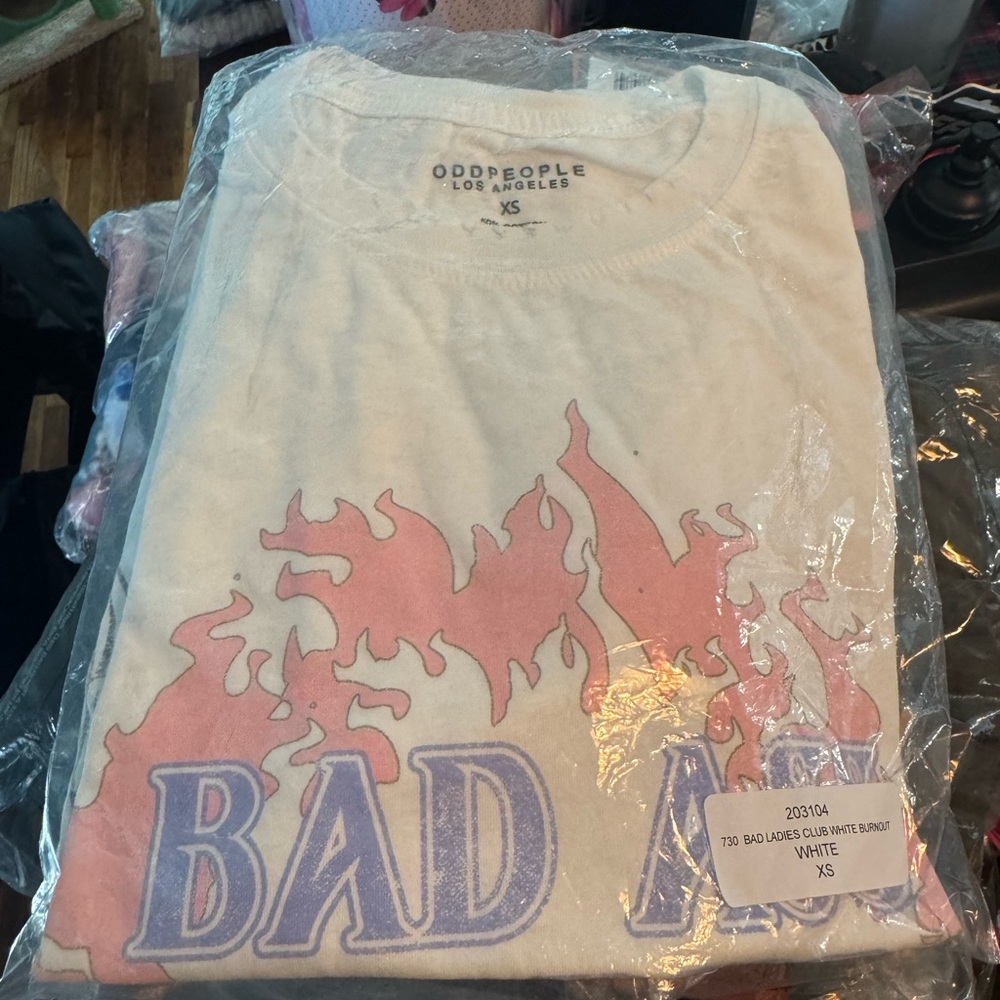Brand New Recycled Karma Bad Ass Babe’s Club Oversized Tee